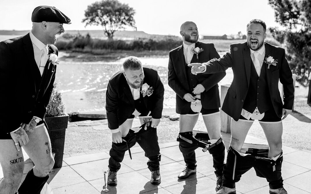 Spontaneous and Hilarious Wedding Photography by Dan Roads in Dorset